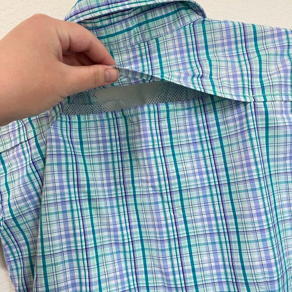 The North Face Taggart Shirt Women’s XS Plaid Short Sleeve Hiking - Picture 8 of 8